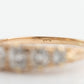 Victorian 18ct Yellow Gold 1.40 Carat Diamond Five Stone Ring - Friar House Antique Jewellery