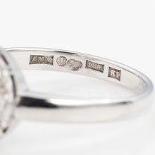 Vintage 18ct White Gold 1.20 carat Diamond Cluster Ring - Friar House