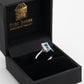Vintage 18ct White Gold Aquamarine Ring - Friar House