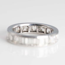 Vintage 18ct White Gold Diamond Eternity Ring Size K - Friar House
