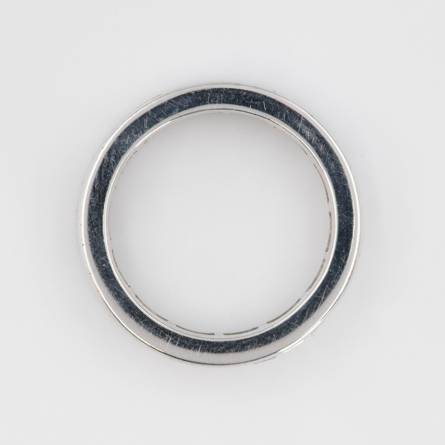 Vintage 18ct White Gold Diamond Eternity Ring Size K - Friar House