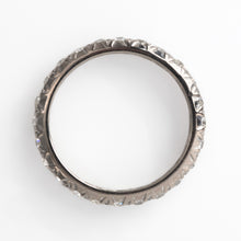 Vintage 18ct White Gold Diamond Eternity Ring, Size O - Friar House