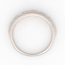 Vintage 18ct White Gold Diamond Half Eternity Ring - Friar House