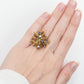 Vintage 18ct Yellow Gold 'Alan Martin Gard' Diamond, Ruby and Sapphire Ring - Friar House
