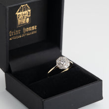 Vintage 18ct Yellow Gold Diamond Cluster Ring - Friar House