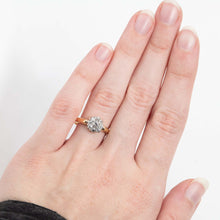 Vintage 18ct Yellow Gold Diamond Cluster Ring - Friar House