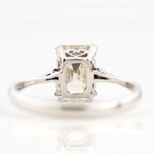 Vintage Platinum 2 carat Diamond Solitaire Engagement Ring - Friar House