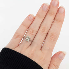 Vintage Platinum 2 carat Diamond Solitaire Engagement Ring - Friar House
