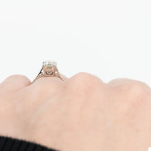Vintage Platinum 2 carat Diamond Solitaire Engagement Ring - Friar House