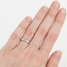 Vintage Platinum Diamond Full Set Eternity Ring, Size K - Friar House