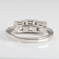 Vintage Platinum Diamond Three Stone Ring - Friar House