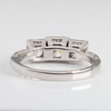 Vintage Platinum Diamond Three Stone Ring - Friar House