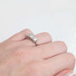 Vintage Platinum Diamond Three Stone Ring - Friar House