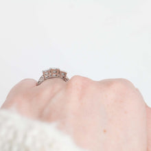 Vintage Platinum Diamond Three Stone Ring - Friar House