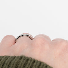 Vintage Platinum Diamond Triple Row Half Eternity Ring - Friar House