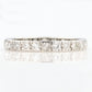 Vintage Platinum Full Set Diamond Eternity Ring Size I 1/2 - Friar House