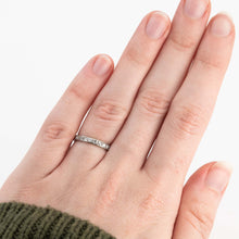 Vintage Platinum Full Set Diamond Eternity Ring Size I 1/2 - Friar House