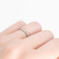 Vintage Platinum Full Set Diamond Eternity Ring Size I 1/2 - Friar House