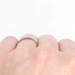 Vintage Platinum Full Set Diamond Eternity Ring Size I 1/2 - Friar House