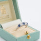 Vintage Platinum Sapphire and Diamond Five Stone Ring-Friar house