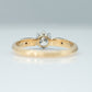 An Elegant Art Deco 18 Carat Yellow Gold Diamond Solitaire Ring - Friar House