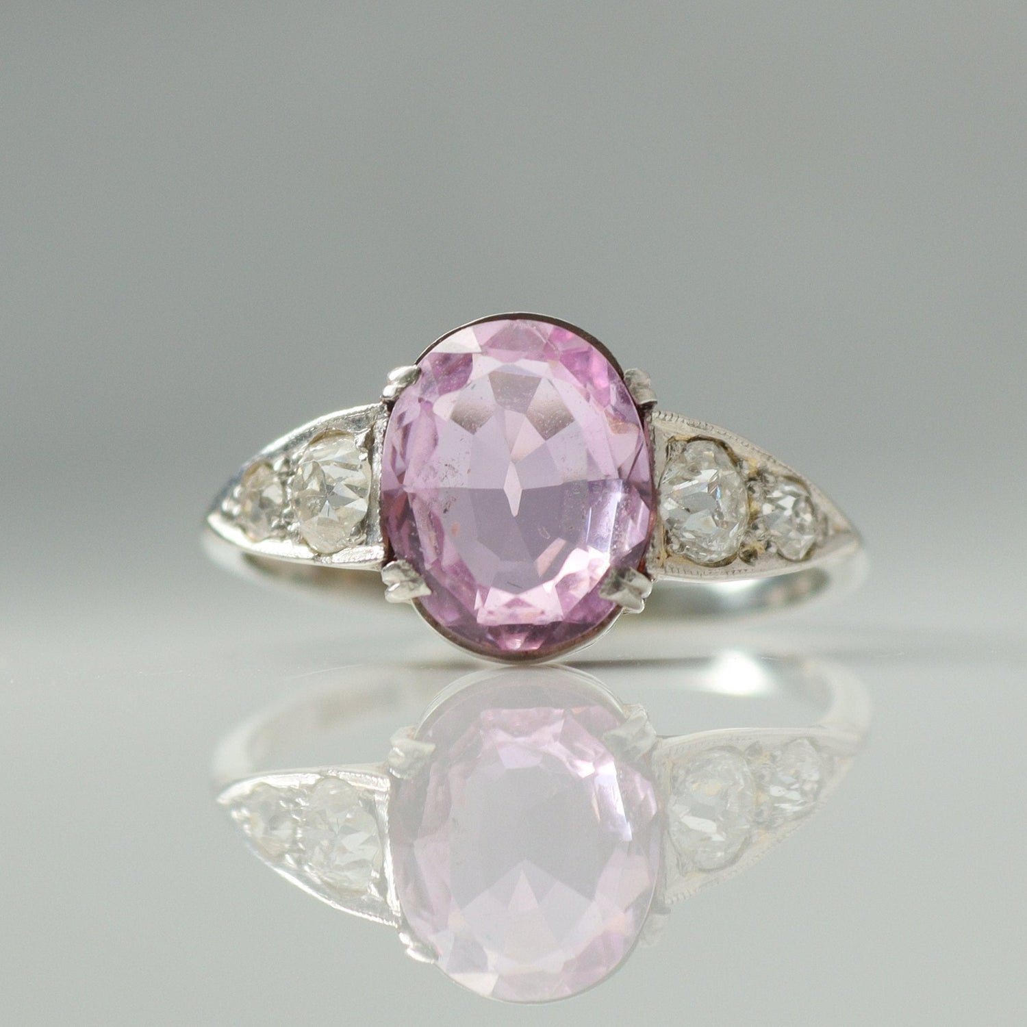 Other Gemstone Art Deco Engagement Rings