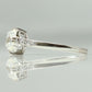 Art Deco 18ct White Gold 2.03 Carat Diamond Solitaire Ring - Friar House