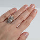 Art Deco 18ct Yellow Gold 2.5 Carat Diamond Marquise Panel Ring - Friar House