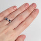 Art Deco 18ct Yellow Gold Diamond and Sapphire Five Stone Ring - Friar House