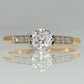 Art Deco 18ct Yellow Gold Diamond Solitaire Ring - Friar House