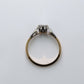 Art Deco 18ct Yellow Gold Diamond Solitaire Ring - Friar House