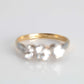 Art Deco 18ct Yellow Gold Diamond Three Stone Ring - Friar House