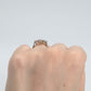 Art Deco 18ct Yellow Gold Diamond Three Stone Ring - Friar House