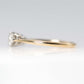 Art Deco 18ct Yellow Gold Diamond Three Stone Ring - Friar House