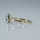 Art Deco 18ct Yellow Gold Diamond Two Stone Crossover Ring - Friar House