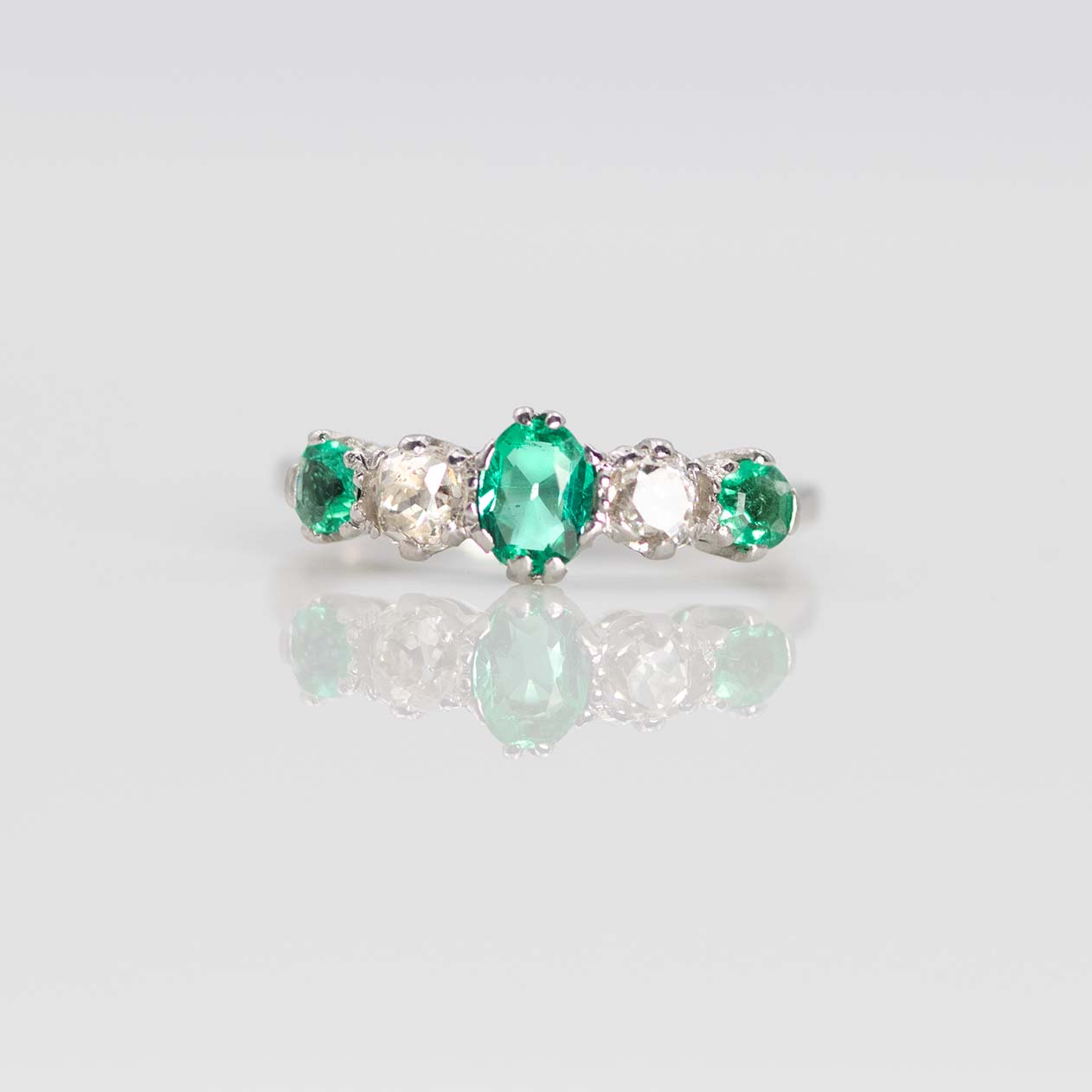 Antique Emerald Rings