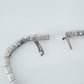 Art Deco 1930's Platinum 6.50 Carat Diamond Graduated Line Bracelet - Friar House