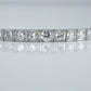 Art Deco 1930's Platinum 7.2 Carat Diamond Line Bracelet - Friar House