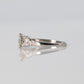 Art Deco 1930's Platinum Diamond Solitaire Ring - Friar House