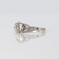 Art Deco 1930's Platinum Diamond Solitaire Ring - Friar House