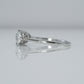 Art Deco 1930's Platinum Diamond Three Stone Ring - Friar House