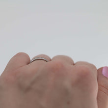 Art Deco 1930's Platinum Engraved Wedding Band - Friar House
