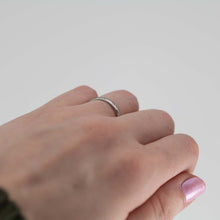 Art Deco 1930's Platinum Engraved Wedding Band - Friar House