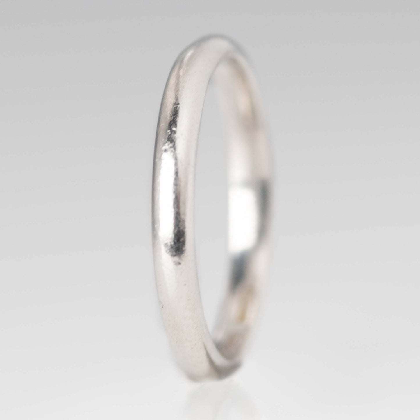 Art Deco 1930's Platinum Wedding Band - Friar House