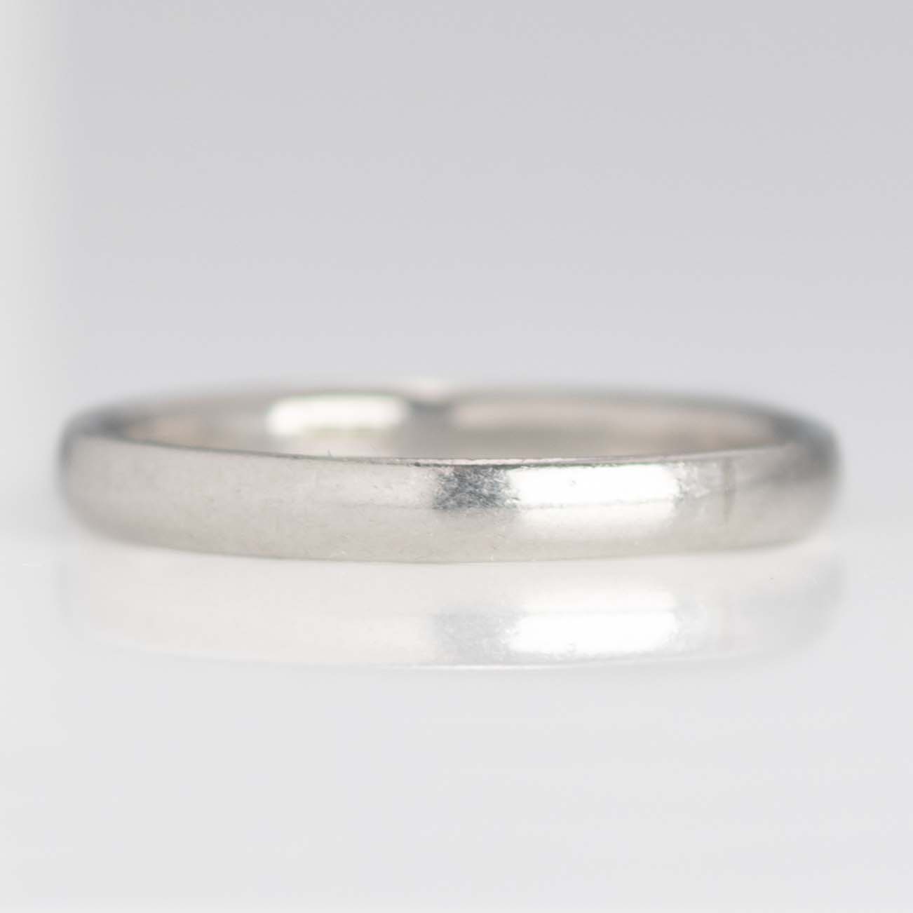 Art Deco 1930's Platinum Wedding Band - Friar House