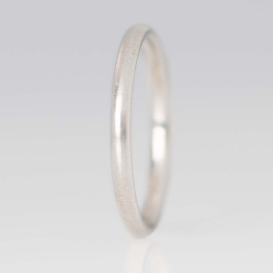 Art Deco 1930's Platinum Wedding Band - Friar House