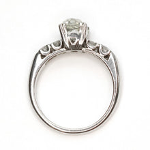 Art Deco Platinum 1.15 Carat Diamond Solitaire Ring - Friar House
