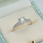Art Deco Platinum 1.37 Carat Diamond Solitaire Ring - Friar House