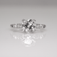 Art Deco Platinum 1.71 Carat Diamond Solitaire Ring - Friar House