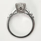 Art Deco Platinum 1.71 Carat Diamond Solitaire Ring - Friar House